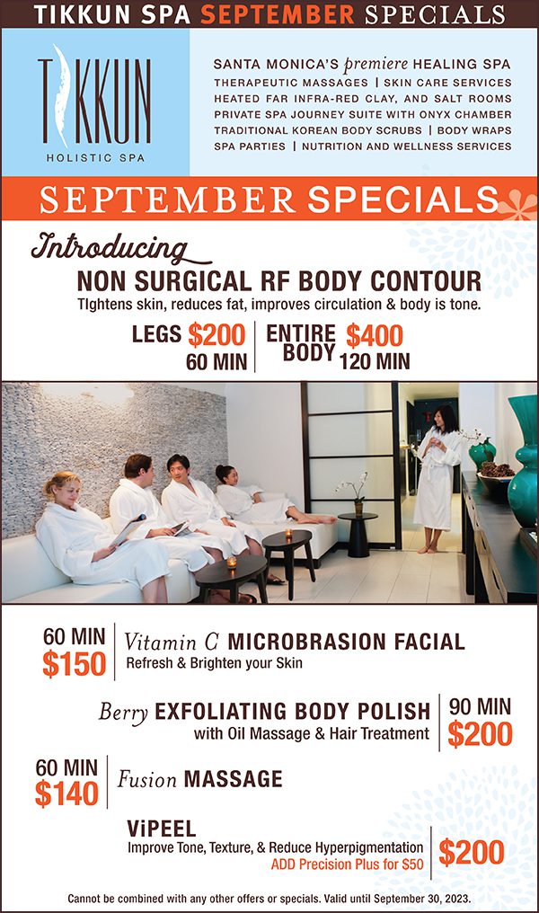 Tikkun Spa Sept Specials